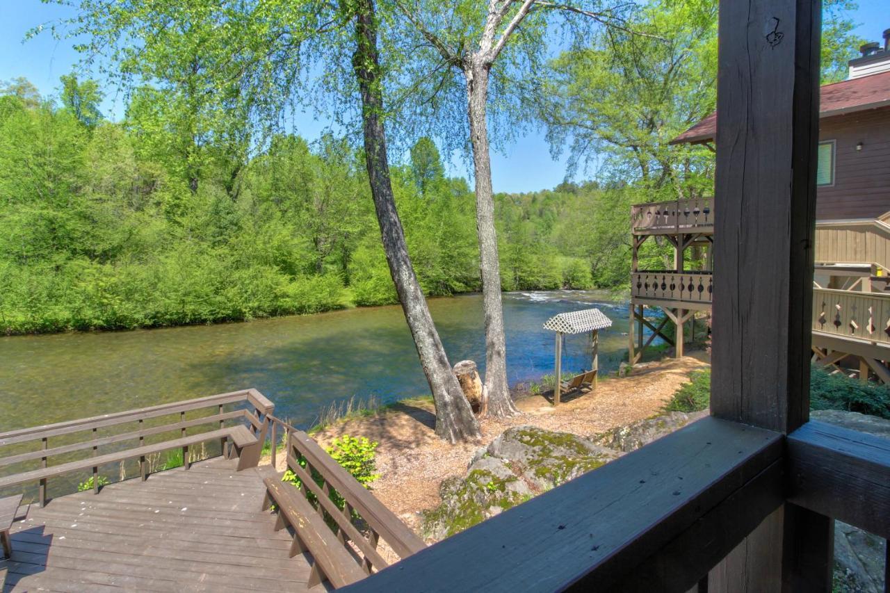 Chattahoochee River Edge Condominiums ヘレン エクステリア 写真